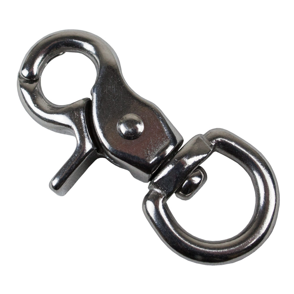 EX1372 – Stainless steel trigger snap safety shackle Optimist – Optiparts  Marine Equipment